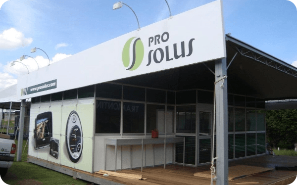 imagem da feira em que a Pro solus participou em 2011